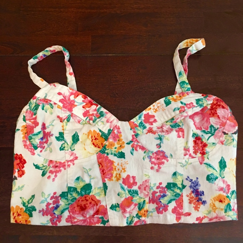 Floral Crop Top